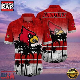 NCAA Louisville Cardinals New Design Hawaiian Shirt