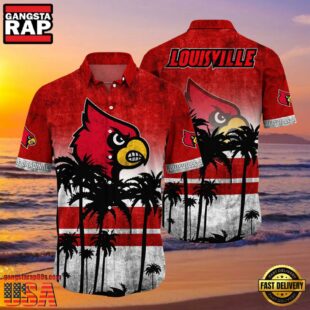 NCAA Louisville Cardinals New Design Hawaiian Shirt