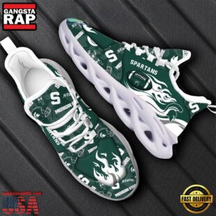 NCAA Michigan State Spartans Max Soul Shoes Gift For Fans