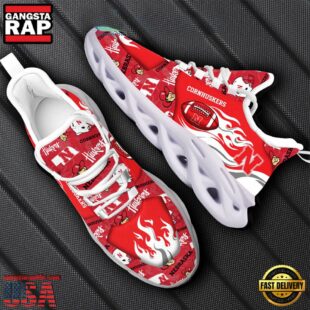 NCAA Nebraska Cornhuskers Max Soul Shoes Gift For Fans