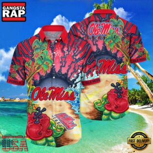 NCAA Ole Miss Rebels New Design Hawaiian Shirt