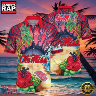 NCAA Ole Miss Rebels New Design Hawaiian Shirt