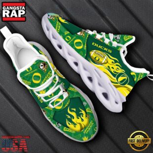 NCAA Oregon Ducks Max Soul Shoes Gift For Fans