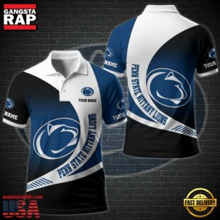 NCAA Penn State Nittany Lions Team Polo Shirt Custom Your Name