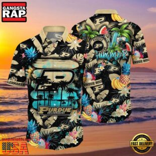 NCAA Purdue Boilermakers New Design Hawaiian Shirt