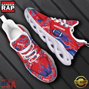 NCAA SMU Mustangs Max Soul Shoes Gift For Fans