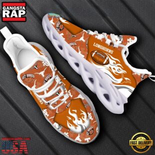 NCAA Texas Longhorns Max Soul Shoes Gift For Fans