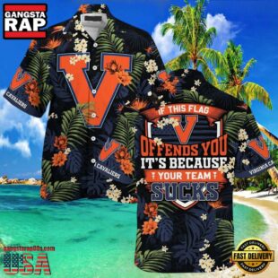 NCAA Virginia Cavaliers Offends You Trendy New Design Hawaiian Shirt