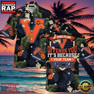 NCAA Virginia Cavaliers Offends You Trendy New Design Hawaiian Shirt