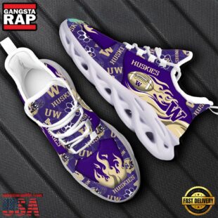 NCAA Washington Huskies Max Soul Shoes Gift For Fans