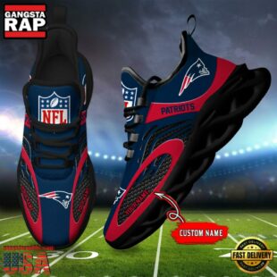 New England Patriots NFL Limited New Design Max Soul Shoes