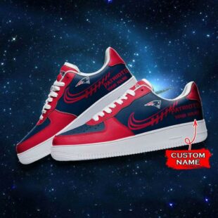 New England Patriots NFL Personalized Air Force Sneaker