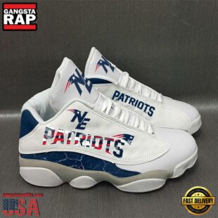 New England Patriots NFL Ver 1 Air Jordan 13 Sneaker - Gift For Fans