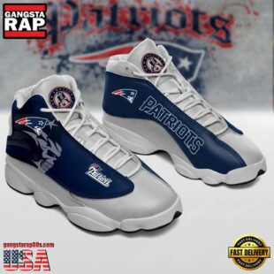 New England Patriots NFL Ver 3 Air Jordan 13 Sneaker - Gift For Fans