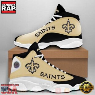 New Orleans Saints NFL Air Jordan 13 Shoes 4 - Gift For Fans