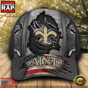 New Orleans Saints NFL Football Team Logo Baseball Cap