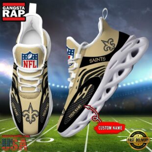 New Orleans Saints NFL Limited New Design Max Soul Shoes