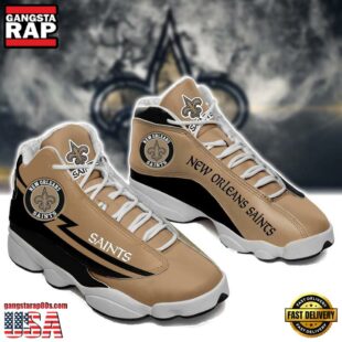 New Orleans Saints NFL Ver 1 Air Jordan 13 Sneaker - Gift For Fans