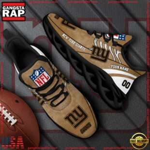 New York Giants NFL Clunky Shoes For Fans Custom Name And Number