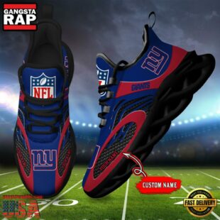 New York Giants NFL Limited New Design Max Soul Shoes