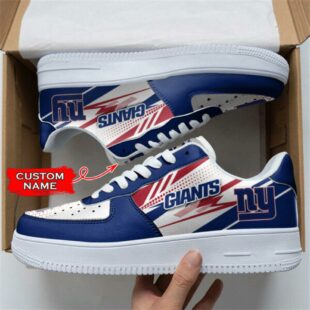 New York Giants NFL Personalized Air Force 1 Shoes