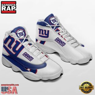 New York Giants NFL Ver 1 Air Jordan 13 Sneaker - Gift For Fans