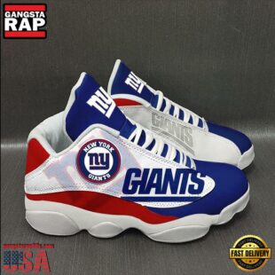 New York Giants NFL Ver 2 Air Jordan 13 Sneaker - Gift For Fans