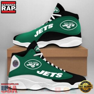 New York Jets NFL Air Jordan 13 Shoes - Gift For Fans