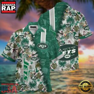 New York Jets NFL Football Summer Hawaiian Shirt