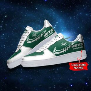 New York Jets NFL Personalized Air Force Sneaker