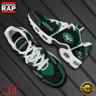 New York Jets Tn Shoes Personalized Your Name, Football Team Shoes