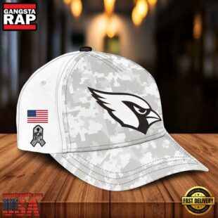 NFL Arizona Cardinals Camo 2024 Salute to Service Baseball Cap