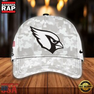 NFL Arizona Cardinals Camo 2024 Salute to Service Baseball Cap