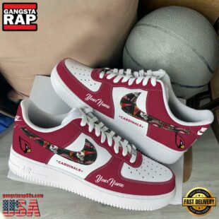 NFL Arizona Cardinals Logo Team Limited Edition New Design Custom Air Force 1 Shoes