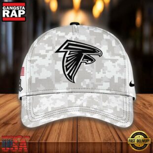 NFL Atlanta Falcons Camo 2024 Salute to Service Baseball Cap