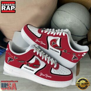 NFL Atlanta Falcons Logo Team Limited Edition New Design Custom Air Force 1 Shoes