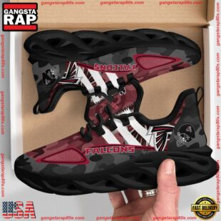 NFL Atlanta Falcons Military Camouflage M Soul Shoes