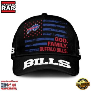 NFL Buffalo Bills American Flag Classic Cap