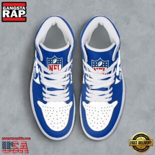 NFL Buffalo Bills Grunge Style Custom Air Jordan 1 Shoes