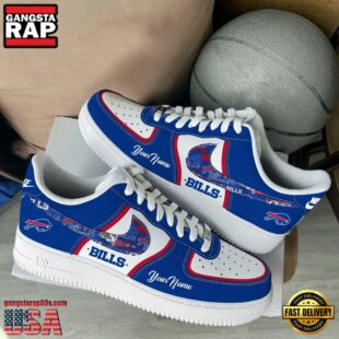 NFL Buffalo Bills Logo Team Limited Edition New Design Custom Air Force 1 Shoes