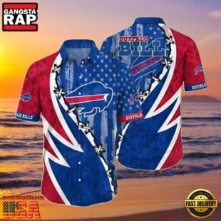 NFL Buffalo Bills Star Spangled Summer Hawaiian Shirt