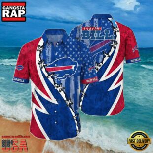 NFL Buffalo Bills Star Spangled Summer Hawaiian Shirt