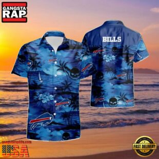 NFL Buffalo Bills Summer Hawaiian Shirt Tropical Nights