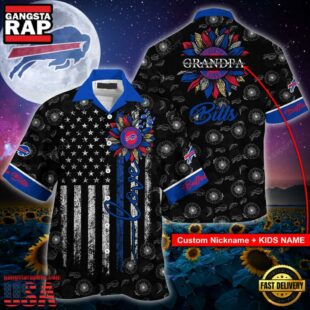 NFL Buffalo Bills Sunflower For Mother Day Father Day Hawaiian Shirt