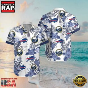 NFL Buffalo Sabres Buffalo Bills Summer Hawaiian Shirt