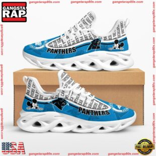 NFL Carolina Panthers Mickey Mouse Max Soul Shoes