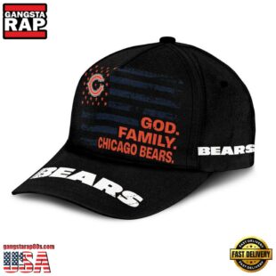 NFL Chicago Bears American Flag Classic Cap