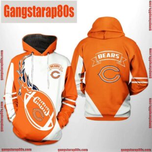 NFL Chicago Bears Classic 3D Printed Hoodie Shirt