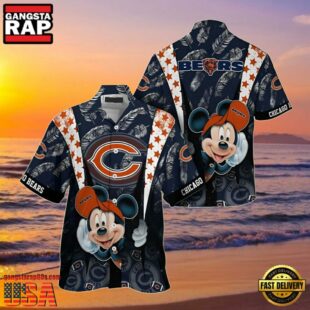 NFL Chicago Bears Mickey Mouse Summer Hawaiian Shirt