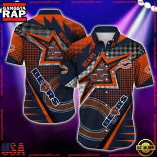 NFL Chicago Bears Special Football Team Star Hawaiian Shirts